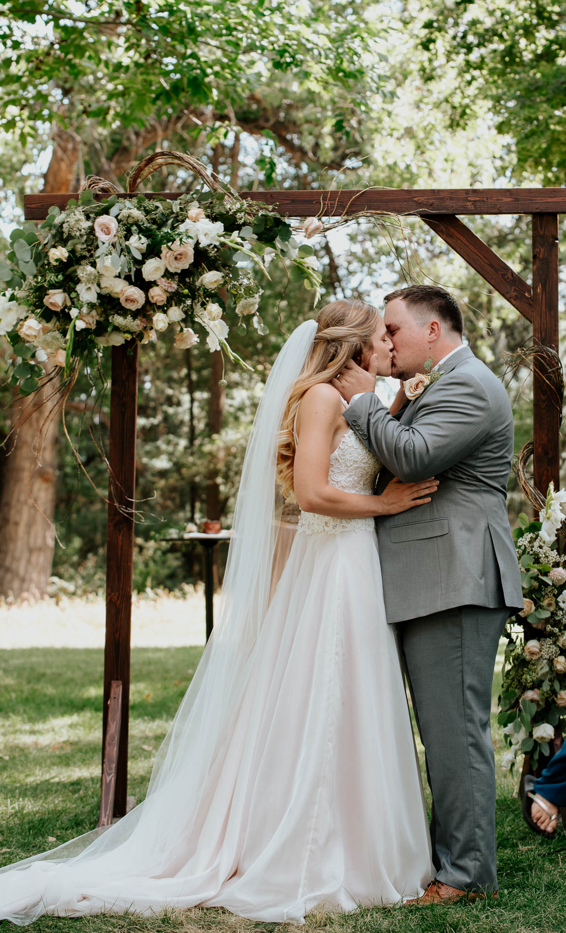 fort collins colorado forest wedding photography